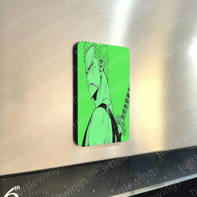 Fridge Magnets | Naruto, Sasuke, Luffy, Zoro, Saitama Fridge Magnet Combo – Ultimate Anime Collection Set of 5 ( 60 x 80 mm) - TURTLEWINGS 
