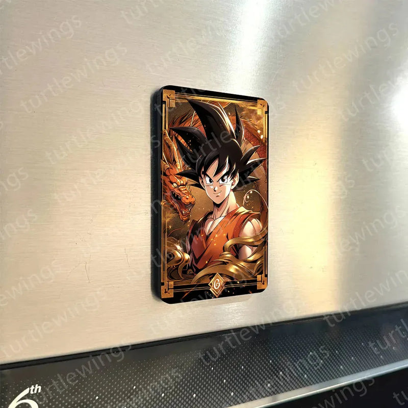Fridge Magnets |Goku DBZ Collection Combo Fridge Magnets – Ultimate Dragon Ball Z Set of 5 ( 60 x 80 mm) - TURTLEWINGS 