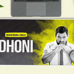 M S Dhoni  Deskmat – Mouse Pad for Office & Gaming | Smooth Surface, Non-Slip Base, Premium Print 02