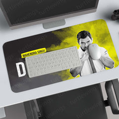M S Dhoni  Deskmat – Mouse Pad for Office & Gaming | Smooth Surface, Non-Slip Base, Premium Print 02