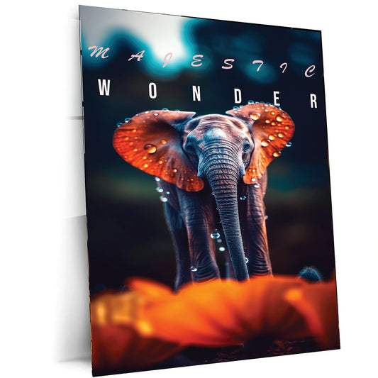Majestic Wonders Metal Poster – Breathtaking Scenic & Artistic Wall Art