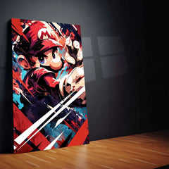 Mario Metal Poster – Iconic Super Mario Character Wall Art | Legendary Video Game Hero - TURTLEWINGS 