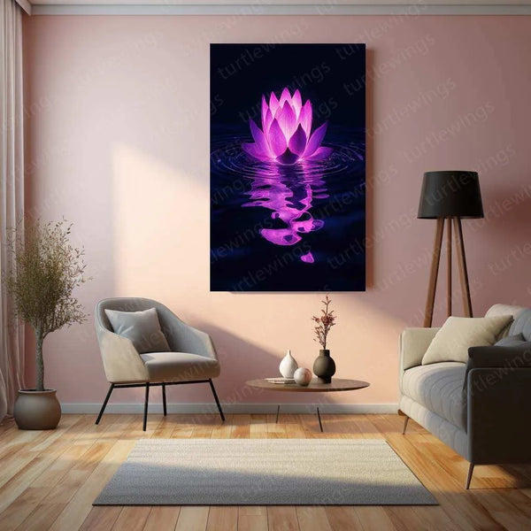 Vastu Collection - Lotus Metal Frames for Prosperity and Harmony 2 - TURTLEWINGS 