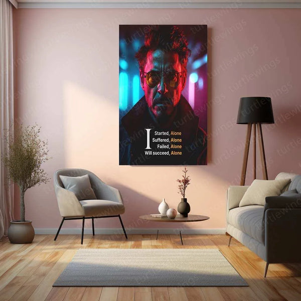 Robert Downey Jr. – Love, Death & Robots Style Artwork - TURTLEWINGS 