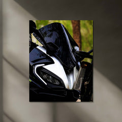 Kawasaki Ninja ZX-10R Neon LED Metal Frame | Indian Superbike Glory in LED Glow