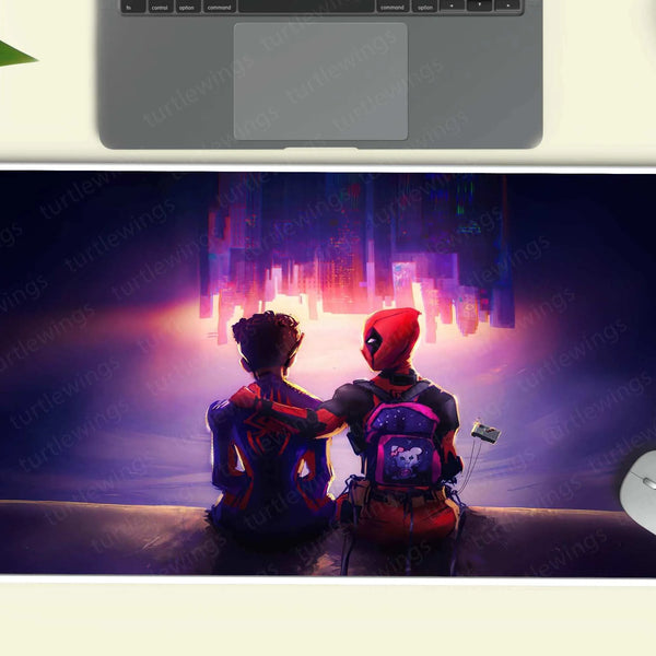Miles Morales & Deadpool Deskmat - TURTLEWINGS 
