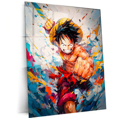 Monkey D. Luffy – One Piece Metal Poster - TURTLEWINGS 