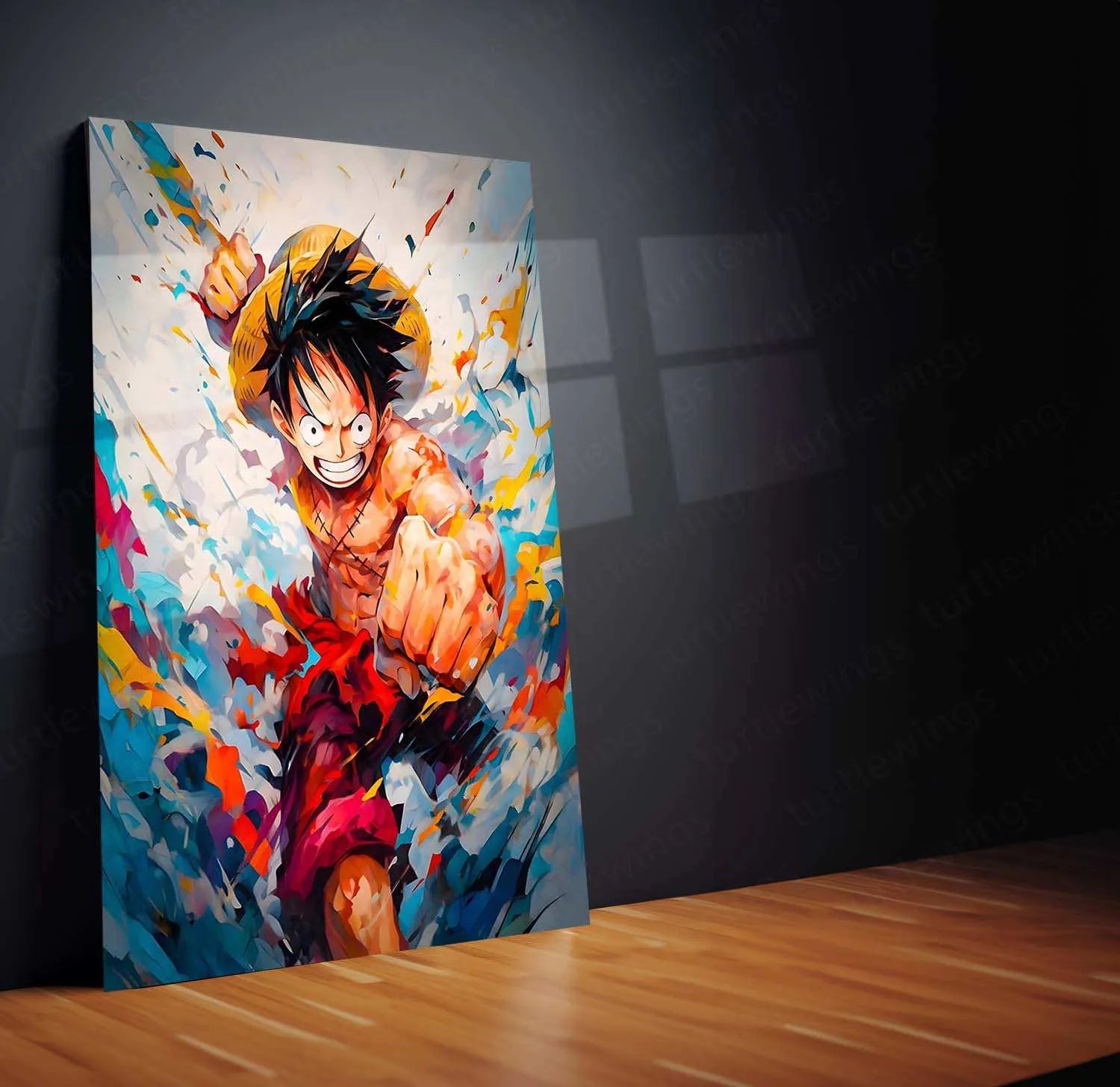 Monkey D. Luffy – One Piece Metal Poster – TURTLEWINGS