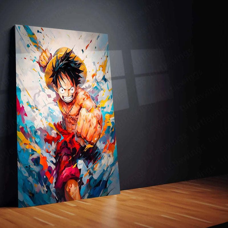 Monkey D. Luffy – One Piece Metal Poster - TURTLEWINGS 