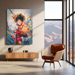 Monkey D. Luffy – One Piece Metal Poster - TURTLEWINGS 