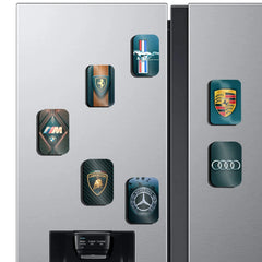 Fridge Magnets | Premium Automobile Brand Collectible Set of 7( 60 x 80 mm) - TURTLEWINGS 
