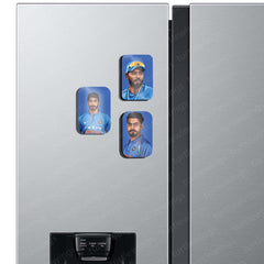 Fridge Magnet  | Indian Cricket Team Fridge Magnet Set – 10 Legendary Players (60x80mm)