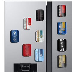 Fridge Magnet  | Football Team Logo Fridge Magnet Set – 10 Iconic Club Logo Magnets (60x80mm)