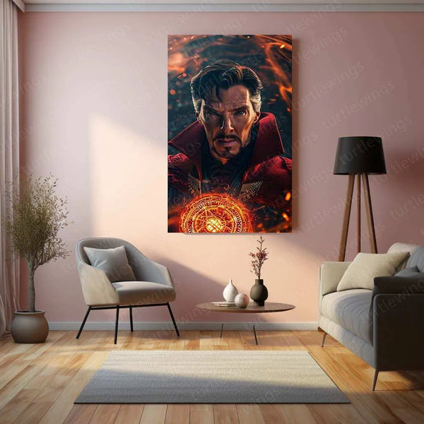 Doctor Strange Metal Poster - TURTLEWINGS 
