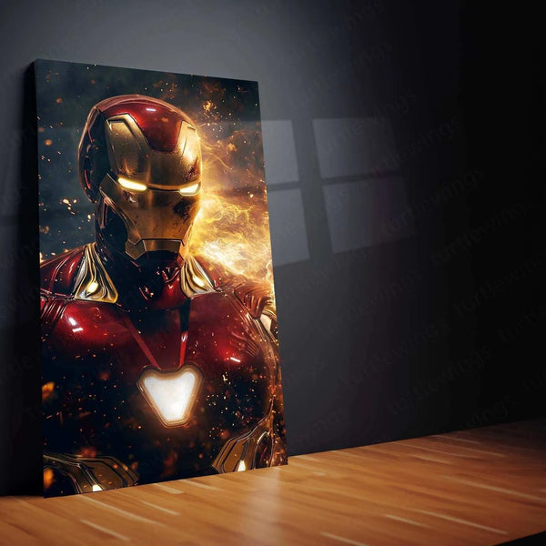 Iron Man Metal Poster - TURTLEWINGS 
