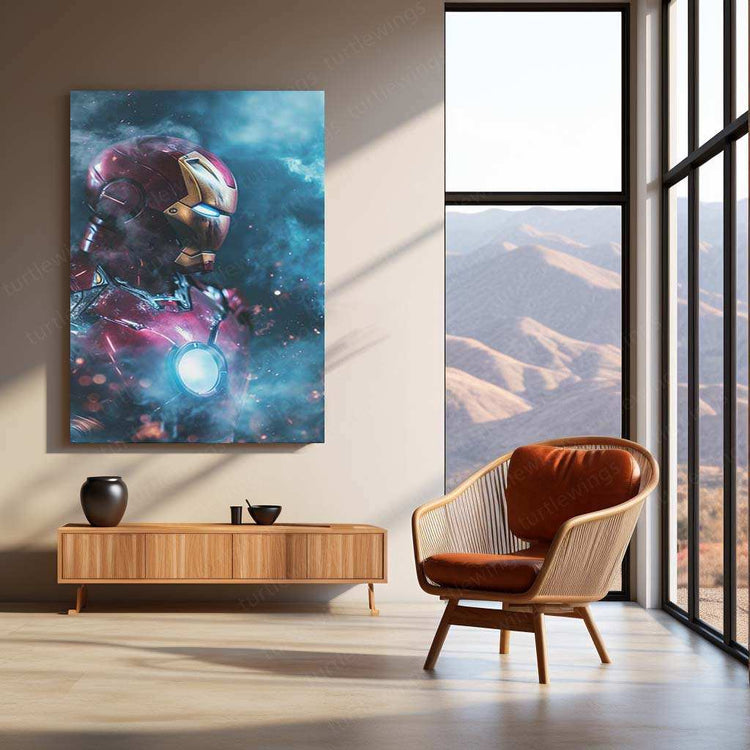 Iron Man Metal Poster - TURTLEWINGS 