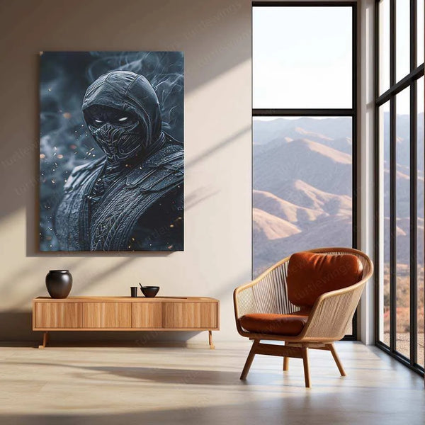 Noob Saibot – Full-Body Mortal Kombat Metal Poster by Mundex - TURTLEWINGS 