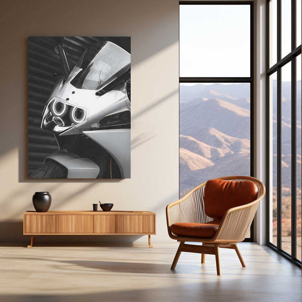 KTM RC 390 Neon LED Metal Frame | Orange Fury Meets Street Glow | Ready to Race Wall Art