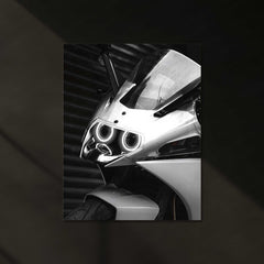 KTM RC 390 Neon LED Metal Frame | Orange Fury Meets Street Glow | Ready to Race Wall Art