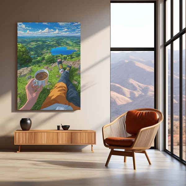 Anime Metal Poster | Naruto Aesthetic Art Metal Poster | Anime Wall Frame | Shinobi Dreamscape