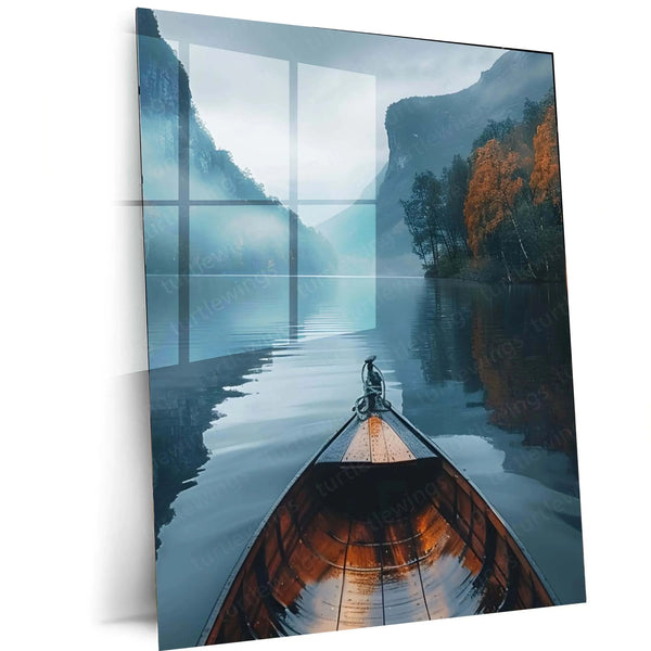 Nature Metal Poster | Scenic Landscape & Wildlife Art 2 - TURTLEWINGS 