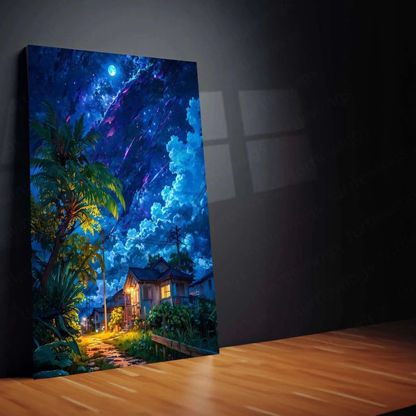 Nature Metal Poster | Scenic Landscape & Wildlife Art - TURTLEWINGS 