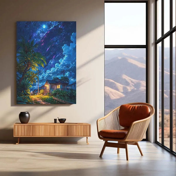 Nature Metal Poster | Scenic Landscape & Wildlife Art - TURTLEWINGS 
