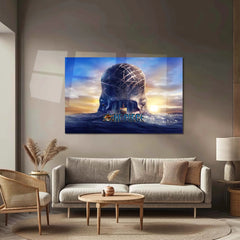 Laboon – Promise Across the Sea | One Piece Netflix Metal Frame Emotional Anime–Live Action Wall Art - TURTLEWINGS 