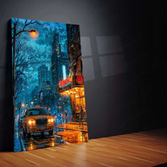 New York City Metal Poster | Iconic Skyline & Urban Wall Art - TURTLEWINGS 
