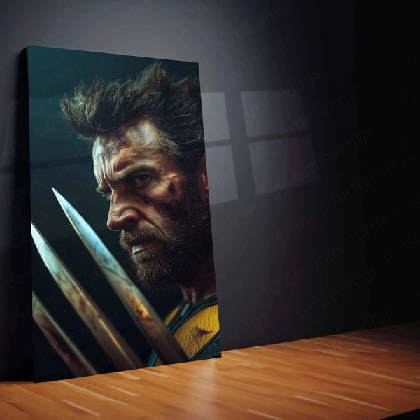 Portrait of Hugh Jackman - Front Photography by Nicoakafairyfingers - TURTLEWINGS 