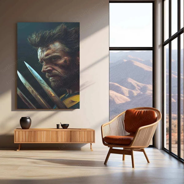 Portrait of Hugh Jackman - Front Photography by Nicoakafairyfingers - TURTLEWINGS 