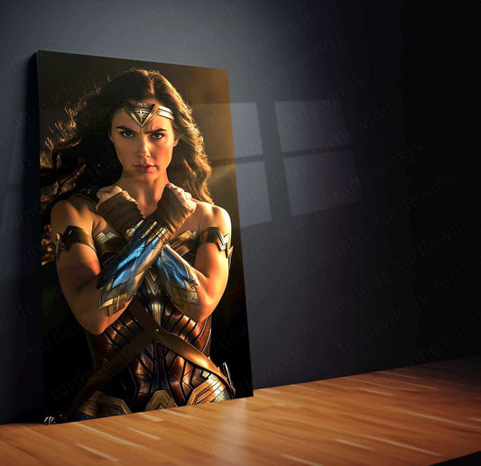 Portrait of Wonder Woman - Front Photography by Nicoakafairyfingers - TURTLEWINGS 