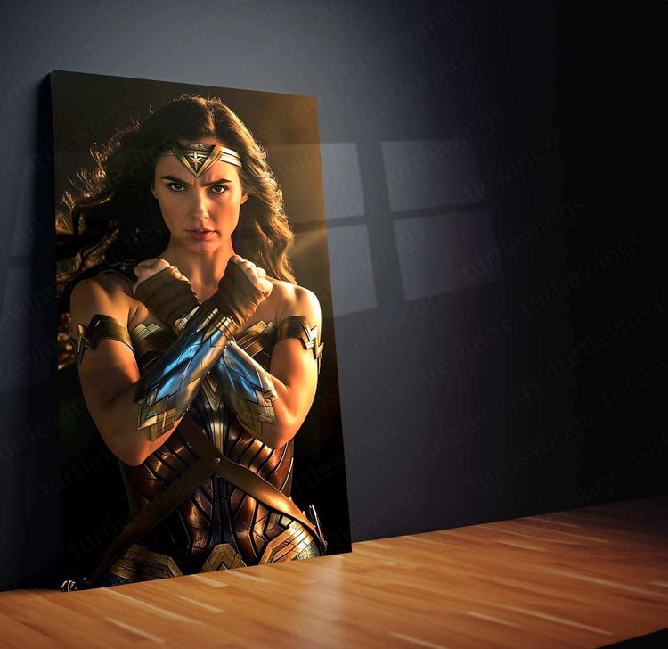 Portrait of Wonder Woman - Front Photography by Nicoakafairyfingers - TURTLEWINGS 