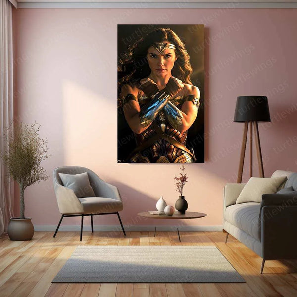 Portrait of Wonder Woman - Front Photography by Nicoakafairyfingers - TURTLEWINGS 