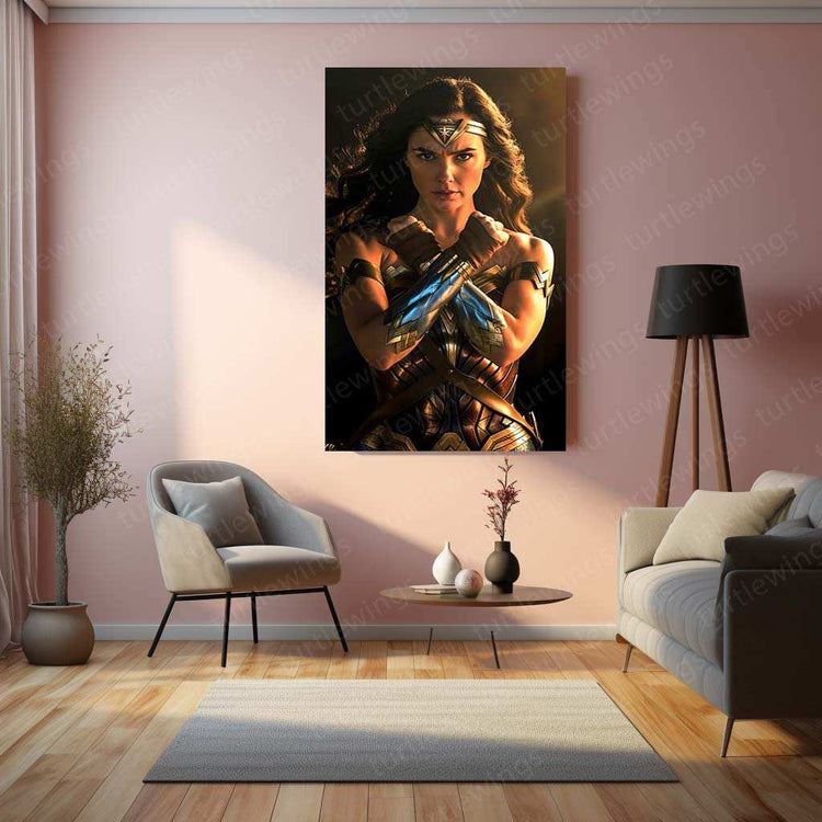 Portrait of Wonder Woman - Front Photography by Nicoakafairyfingers - TURTLEWINGS 