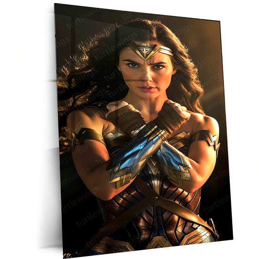 Portrait of Wonder Woman - Front Photography by Nicoakafairyfingers - TURTLEWINGS 