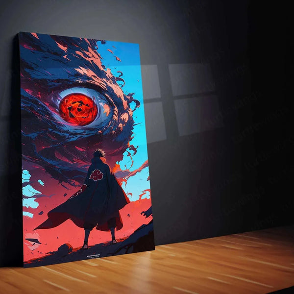 Obito Uchiha Metal Poster – The Shinobi Who Endured the Darkness - TURTLEWINGS 