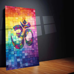 Om metal poster - TURTLEWINGS 