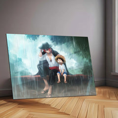 Anime Metal Poster | One Piece Luffy Metal Poster – Iconic Anime Wall Art