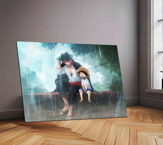 Anime Metal Poster | One Piece Luffy Metal Poster – Iconic Anime Wall Art