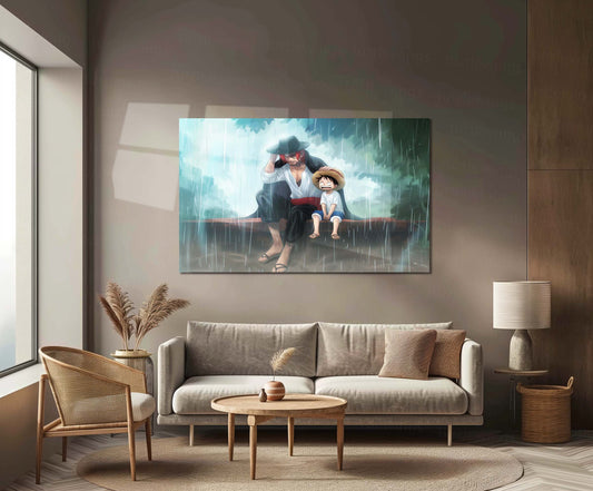 Anime Metal Poster | One Piece Luffy Metal Poster – Iconic Anime Wall Art