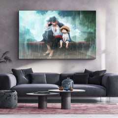 Anime Metal Poster | One Piece Luffy Metal Poster – Iconic Anime Wall Art