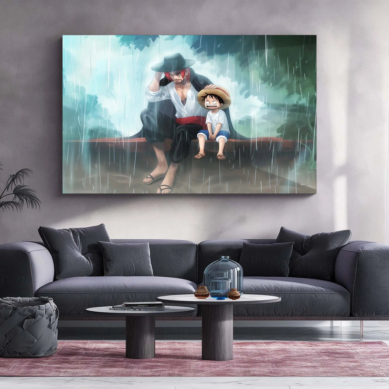 Anime Metal Poster | One Piece Luffy Metal Poster – Iconic Anime Wall Art
