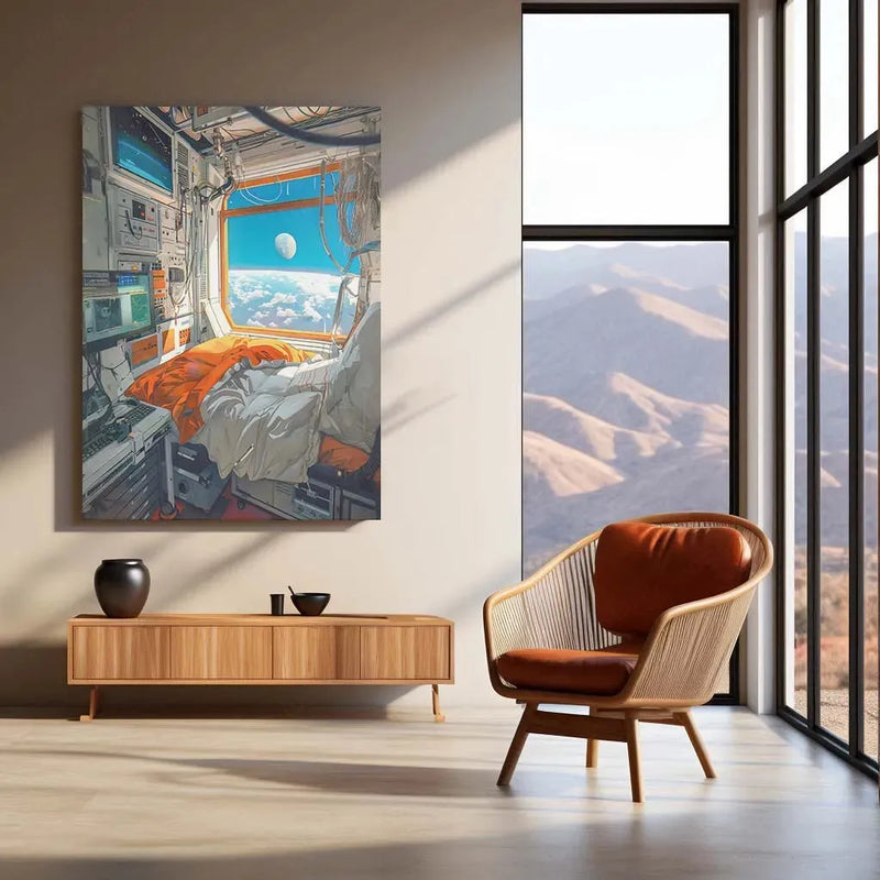 Outer Space Metal Poster | Cosmic Galaxy Wall Art - TURTLEWINGS 