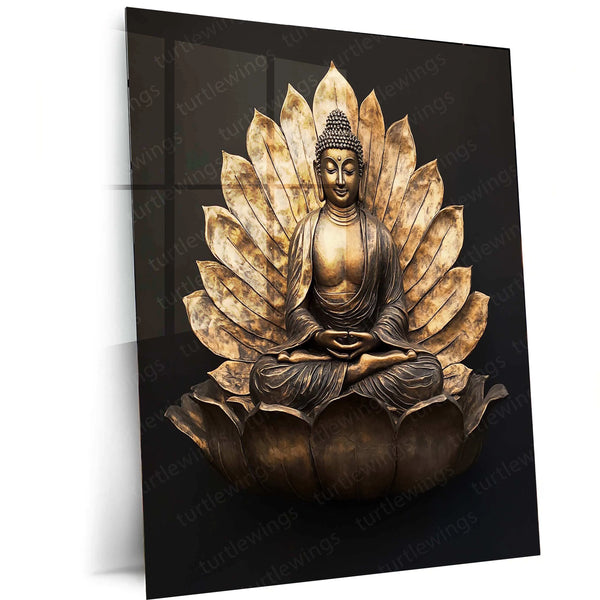 Vastu Collection - Buddha Metal Frames for Peace and Harmony - TURTLEWINGS 