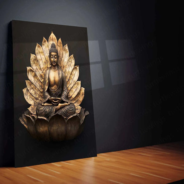Vastu Collection - Buddha Metal Frames for Peace and Harmony - TURTLEWINGS 