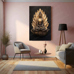 Vastu Collection - Buddha Metal Frames for Peace and Harmony - TURTLEWINGS 