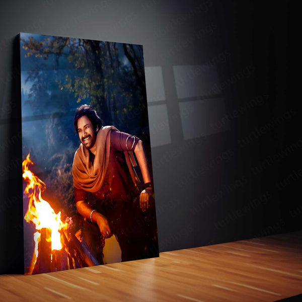 Pawan Kalyan Metal Frame | Telugu Superstar Wall Art 03 - TURTLEWINGS 