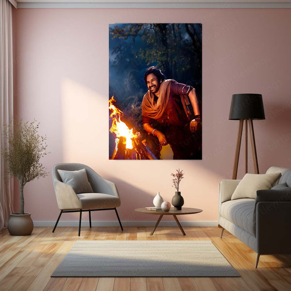 Pawan Kalyan Metal Frame | Telugu Superstar Wall Art 03 - TURTLEWINGS 
