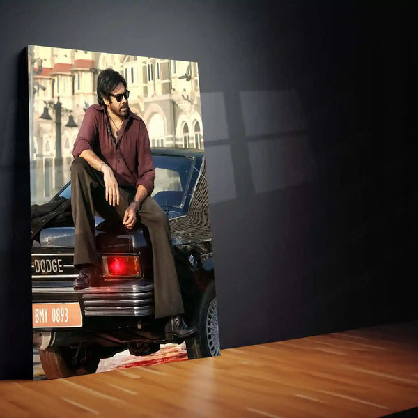 Pawan Kalyan – Power Star Metal Poster | Tollywood Icon Wall Frame 02